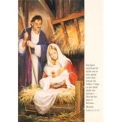 Eg kjem med bod - Kristus - Postkort