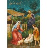 Maria, Josef, og Jesus - Postkort