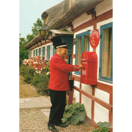 Danmark - Dansk Postbud - Danish Postman - Postkort