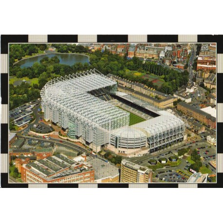 Storbritannia - Newcastle - St. James Park - Fotballstadion - Postkort