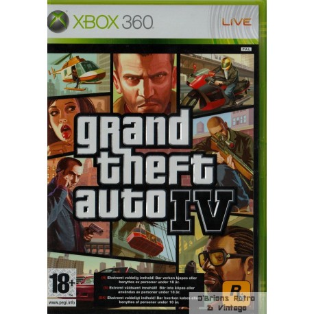 Xbox 360: Grand Theft Auto IV - Rockstar Games