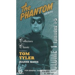 The Phantom Serial - Volume 1 - Episodes 1-5 - VHS