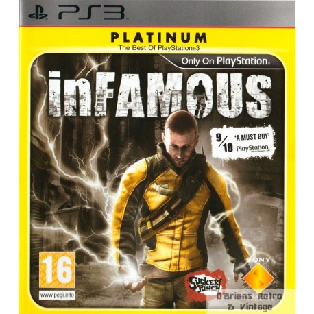 Playstation 3 - Infamous - Platinum