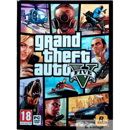 Grand Theft Auto Five V - Rockstar Games - PC