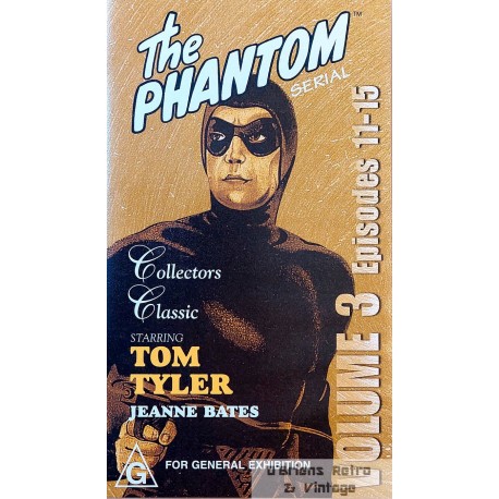 The Phantom Serial - Volume 3 - Episodes 11-15 - VHS