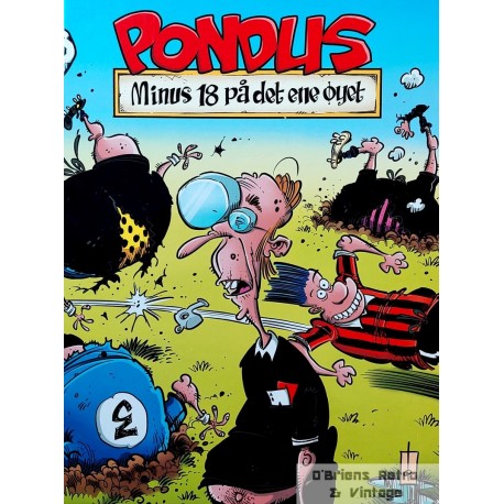 Pondus - Minus 18 på det ene øyet - Tegneseriebok