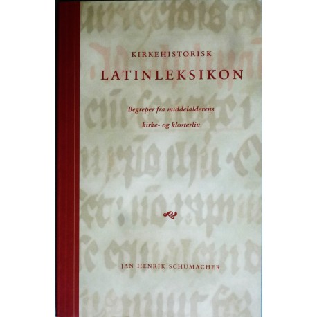 Kirkehistorisk latinleksikon
