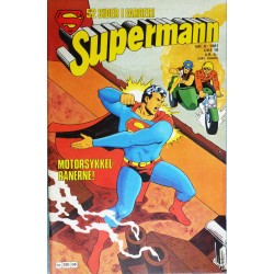 Supermann- 1981- Nr. 4- Motorsykkelranerne