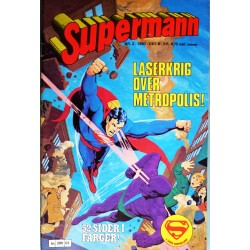 Supermann- 1980- Nr. 2- Laserkrig over Metropolis