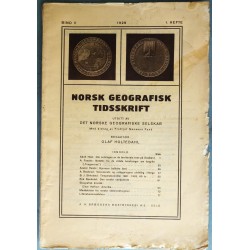 Norsk Geografisk Tidsskrift- 1928 (Svalbard)