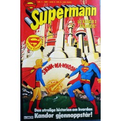 Supermann- 1981- Nr. 1- Kandor gjennoppstår
