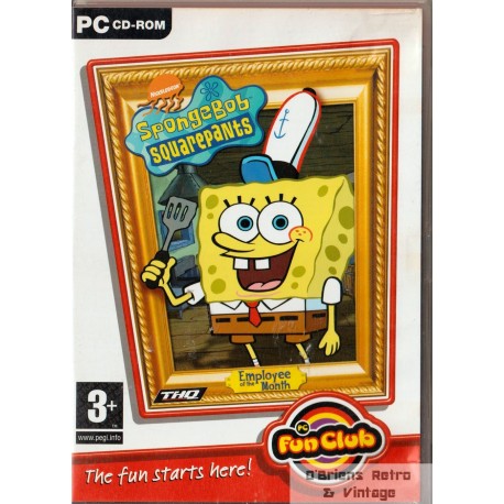 SpongeBob Squarepants - Employee of the Month - Fun Club - PC CD-ROM