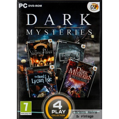 Dark Mysteries - 4 Play Collection - PC DVD-ROM