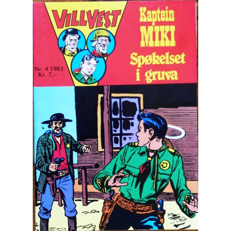 Vill Vest- 1983- Nr. 4- Kaptein Miki