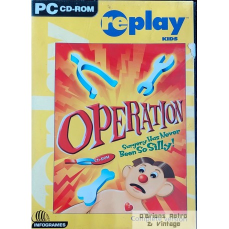 Operation - Surgery Has Never Been So Silly! - Infogrames- PC CD-ROM