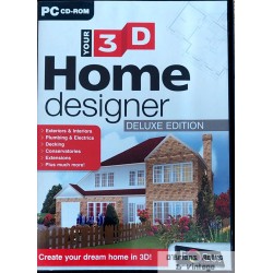 Your 3D Home Designer - Deluxe Edition - PC CD-ROM