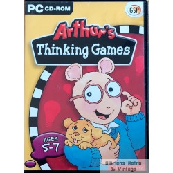 Arthur's THinking Games - Ages 5 - 7 - The Learning Company - PC CD-ROM