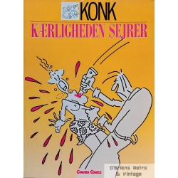 Konk - Kærligheden sejrer - Carlsen Comics - 1987 - Dansk