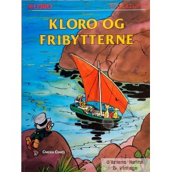 Kloro - Nr. 3 - Kloro og fribytterne - Carlsen Comics - 1980 - Dansk