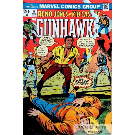 The Gunhawks - 1973 - No. 6 - Marvel Comics Group