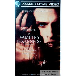 En vampyrs bekjennelser - Tom Cruise - VHS