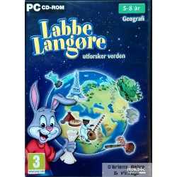 Labbe Langøre utforsker verden - Geografi - 5-8 år - Nordic Softsales - PC CD-ROM