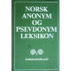 Norsk anonym og psevdonym- Leksikon