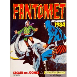 Fantomet - Årsalbum 1984 - Signert av Lee Falk