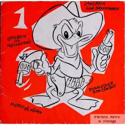 Donald Duck som cowboy m.m. - Rolf Just Nilsen og Dan Fosse - Vinyl - EP