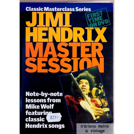Jimi Hendrix Master Session - Note-by-note lessons from Mike Wolf - DVD