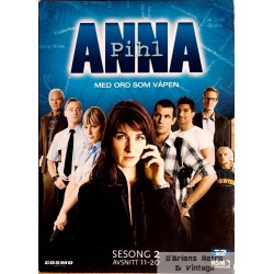 Anna Pihl - Med ord som våpen - Sesong 2 - Avsnitt 11-20 - DVD