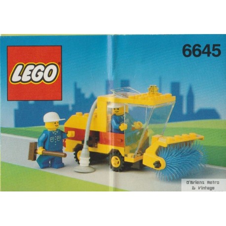 LEGO - Instruksjoner - 6645 - Street Sweeper