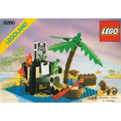 LEGO - Instruksjoner - Legoland - 6260 - Shipwreck Island