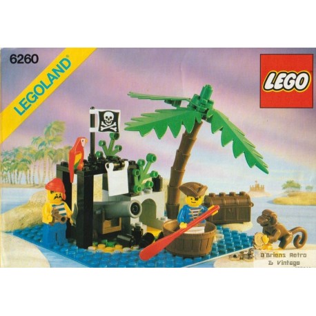 LEGO - Instruksjoner - Legoland - 6260 - Shipwreck Island