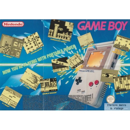 Nintendo GameBoy - Promotional Poster