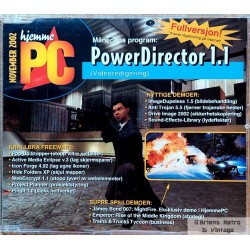 Hjemme-PC - Cover-CD - 2002 - November - PowerDirector 1.1 - PC