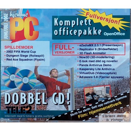 Hjemme-PC - Cover-CD - 2002 - Juni/Juli - OpenOffice - PC