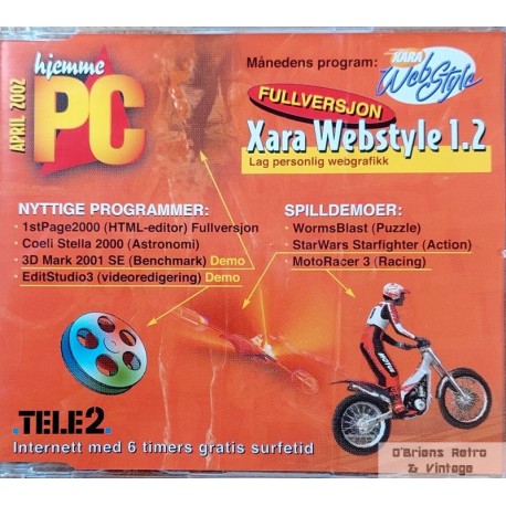 Hjemme-PC - Cover-CD - 2002 - April - Xara Webstyle 1.2 - PC