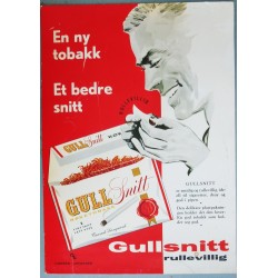 Tobakksreklame- Gullsnitt- Rullevillig!
