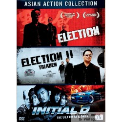 Asian Action Collection - Election - Election II - Initial D - DVD
