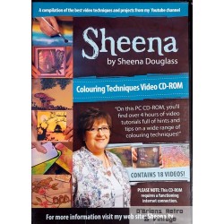 Sheena by Sheena Douglass - Colouring Techniques Video CD-ROM - PC
