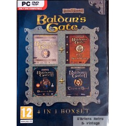 Baldur's Gate - 4 In 1 Boxset - Forgotten Realms - PC DVD-ROM