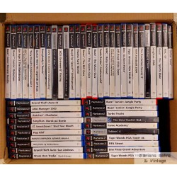 50 x Cover uten spill til Playstation 2 - Noen med og noen ute manual