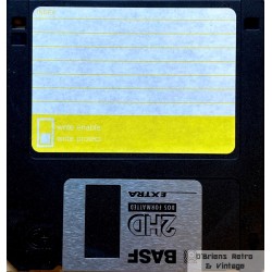 Brukt 3.5" HD - Diskett - Formatert