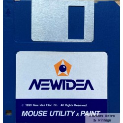 New Idea - Mouse Utility & Paint - 1990 - PC DOS