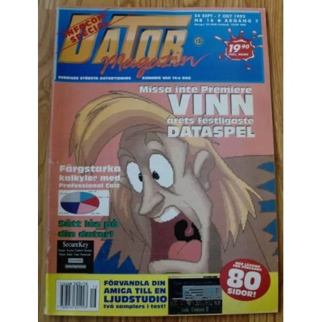 Dator Magazin: 1992 - Nr. 16