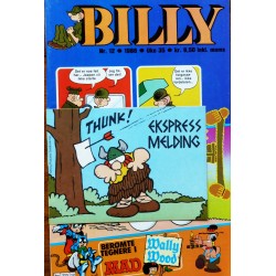 Billy- 1986- Nr. 12- Med to postkort!