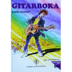 Bjørn Schandy- Gitarboka- Med CD