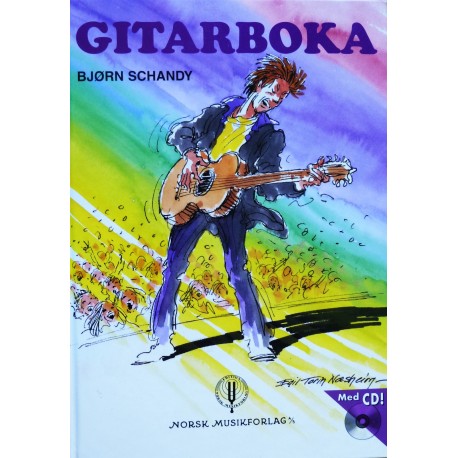 Bjørn Schandy- Gitarboka- Med CD