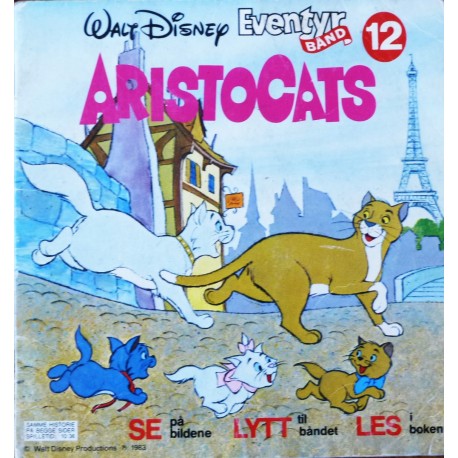 Disney Eventyrbånd nr. 12- Aristocats